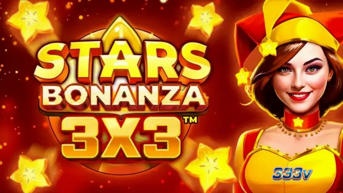 Tampilan visual mesin slot Stars Bonanza 3x3 dengan tema buah dan kosmik